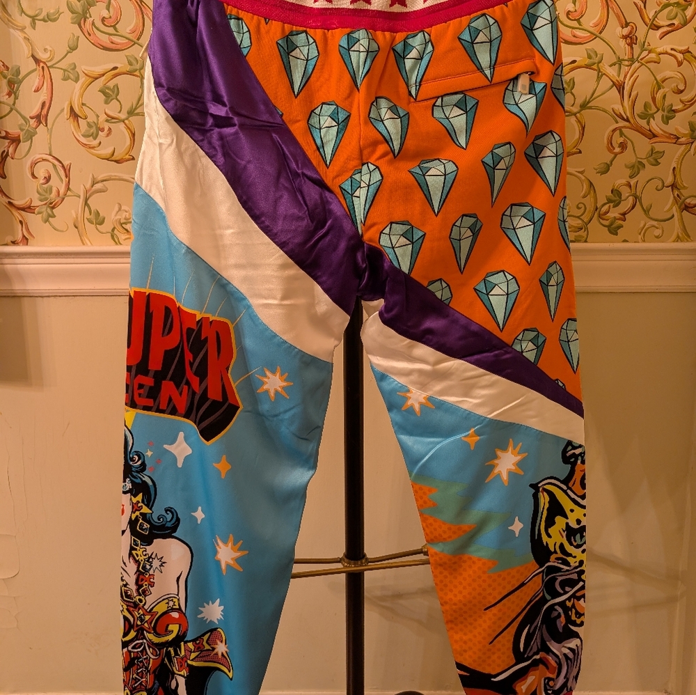 Dolce & Gabbana Super Heroine Tracksuit Pants Size 48 New with Tags - Picture 9 of 14